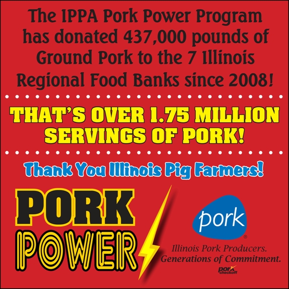 PORK POWER IS DROPPING THE PUCK ON HUNGER