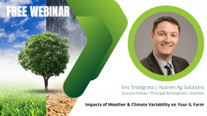 Free Webinar 12/10 on Impacts of Weather on Your Farm