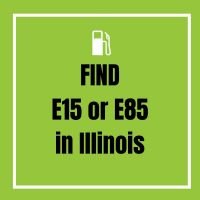find e15 or e85 gas stations in Illinois