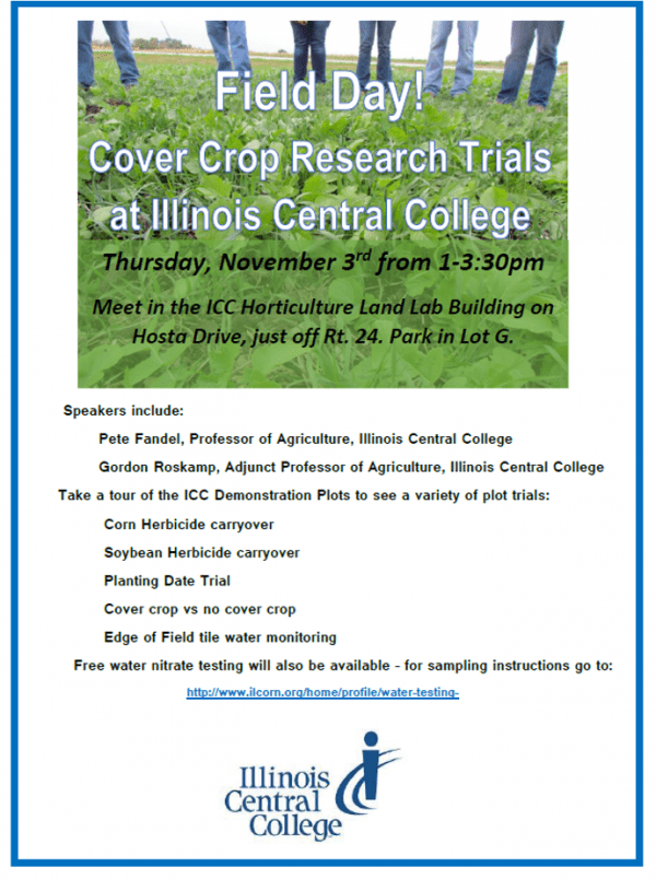 DISCOVER COVER CROP RESEARCH AT FIELD DAY
