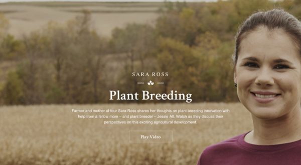 COMMONGROUND VOLUNTEER INTRODUCES CONSUMERS TO PLANT BREEDING INNOVATION